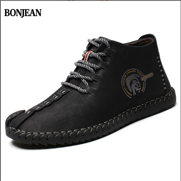 classic zapatillas autumn winter men boots with fur warm snow boots men winter large size casual shoes ankle footwear, Black
classic zapatillas autumn winter men boots with fur warm snow boots men winter large size casual shoes ankle footwear, Black