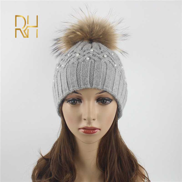 new fashion knitted pompom hats women casual winter warm caps fashion pearl skullies beanies hat thick soft bonnet rh, Blue;gray
new fashion knitted pompom hats women casual winter warm caps fashion pearl skullies beanies hat thick soft bonnet rh, Blue;gray