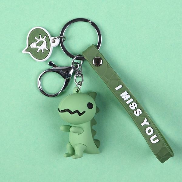 new cartoon car keychain fashion cute dinosaur cute cartoon creative car bag phone keyring keychain gifts, Silver
new cartoon car keychain fashion cute dinosaur cute cartoon creative car bag phone keyring keychain gifts, Silver