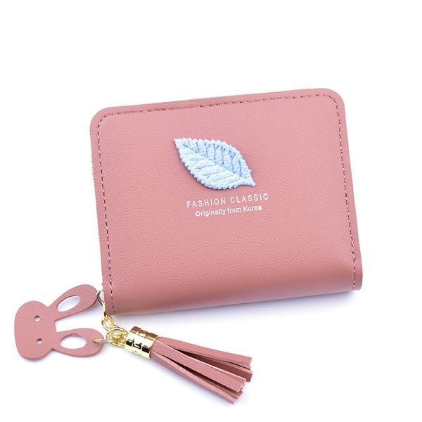 suqi new small wallet ladies short zipper leaf walllet korean school student girl mini coin purse card holder walet for women, White
suqi new small wallet ladies short zipper leaf walllet korean school student girl mini coin purse card holder walet for women, White