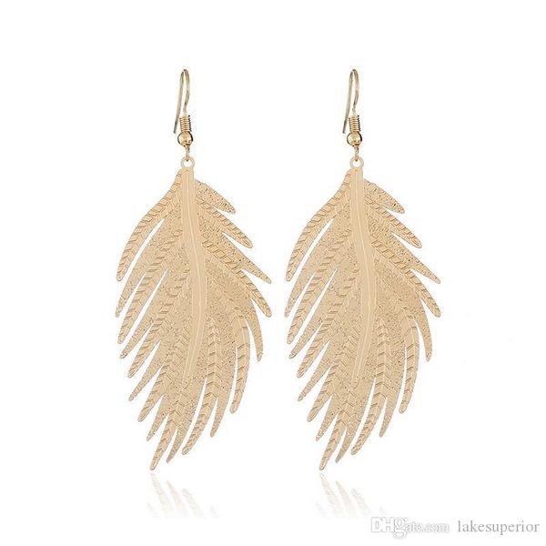 women feather shaped dangle earring tassel long earring for gift party wedding bridal jewelry accessories high quality, Silver
women feather shaped dangle earring tassel long earring for gift party wedding bridal jewelry accessories high quality, Silver