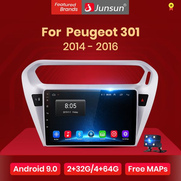 junsun v1 2g+32g android 9.0 for 301 elysee 2014-2020 car radio multimedia video player navigation gps 2 din dvd car dvd
junsun v1 2g+32g android 9.0 for 301 elysee 2014-2020 car radio multimedia video player navigation gps 2 din dvd car dvd