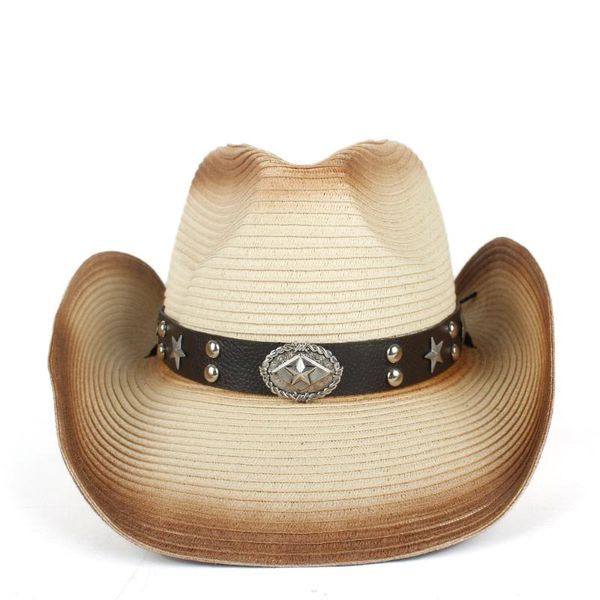 wide brim hats retro women men hollow western cowboy hat lady summer straw punk sombrero hombre beach cowgirl jazz sun size 57-59cm, Blue;gray
wide brim hats retro women men hollow western cowboy hat lady summer straw punk sombrero hombre beach cowgirl jazz sun size 57-59cm, Blue;gray