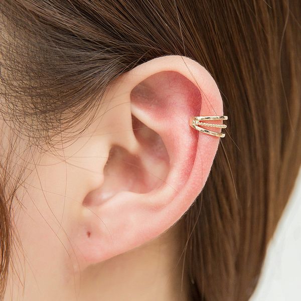 quality fashion punk rock ear clip cuff wrap earrings no piercing-clip on silver color gold earring
quality fashion punk rock ear clip cuff wrap earrings no piercing-clip on silver color gold earring