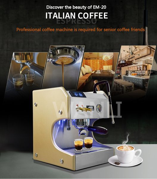9 Bar Italian semi-automatic Coffee Maker Cappuccino Milk Bubble Maker Americano Espresso Coffee Machine for Home
9 Bar Italian semi-automatic Coffee Maker Cappuccino Milk Bubble Maker Americano Espresso Coffee Machine for Home