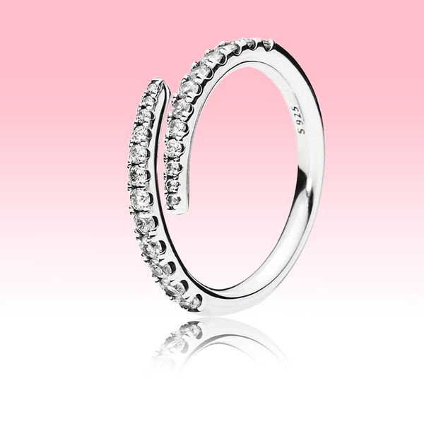 NEW Lines of Sparkle Ring CZ diamond Open Rings Women Jewelry for Pandora 925 Sterling Silver Wedding RING set with Original box
NEW Lines of Sparkle Ring CZ diamond Open Rings Women Jewelry for Pandora 925 Sterling Silver Wedding RING set with Original box