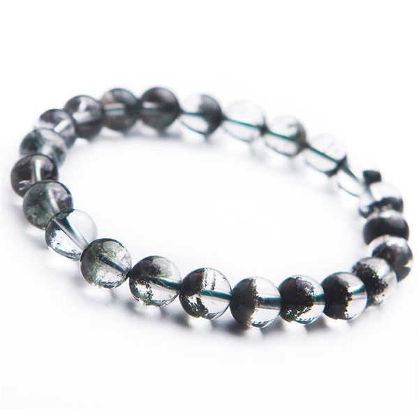 beaded, strands genuine natural phantom quartz gems stone crystal stretch round bead bracelets for woman lady man 8mm, Black
beaded, strands genuine natural phantom quartz gems stone crystal stretch round bead bracelets for woman lady man 8mm, Black