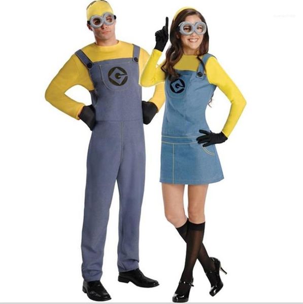 designer cosplay fashion clothes the minions theme costume halloween and funny dress party necessary clothes, Black;red
designer cosplay fashion clothes the minions theme costume halloween and funny dress party necessary clothes, Black;red