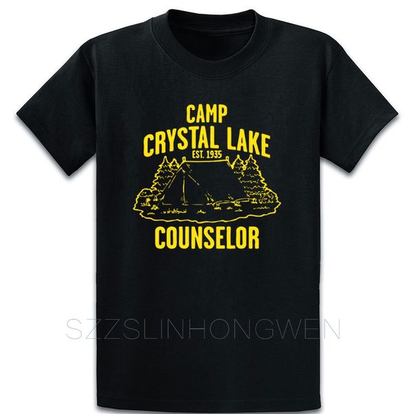 camp crystal lake counselor t shirt original tee shirt summer print o-neck famous standard humor shirt
camp crystal lake counselor t shirt original tee shirt summer print o-neck famous standard humor shirt