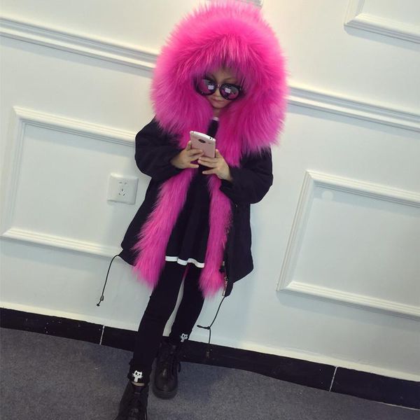 winter girls coat thicken fur liner detachable jackets children outerwear baby girls warm coat parka, Blue;gray
winter girls coat thicken fur liner detachable jackets children outerwear baby girls warm coat parka, Blue;gray