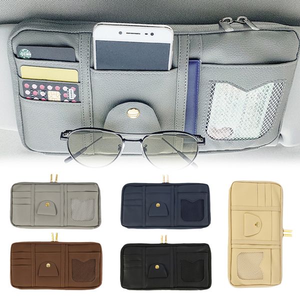 car sun visor organizer storage holder pu leather sunshade clip sunglasses holder card ticket storage bags pouch car organizer
car sun visor organizer storage holder pu leather sunshade clip sunglasses holder card ticket storage bags pouch car organizer