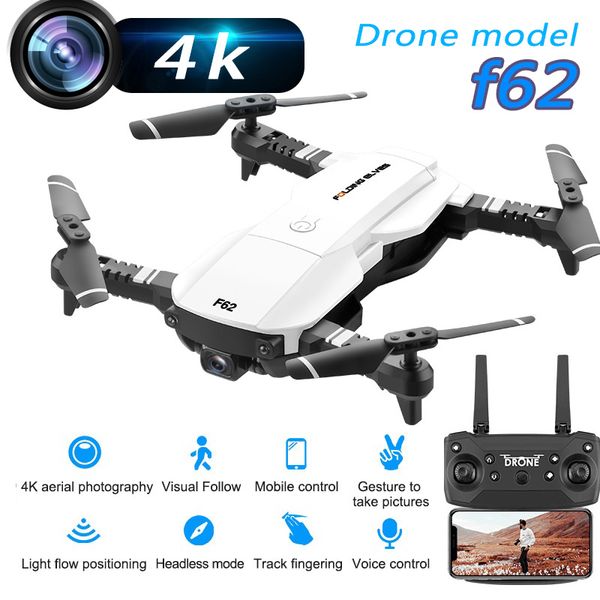 f62 mini drone with 4k hd camera rc drone wifi optical flow gesture control follow foldable quadcopter toy
f62 mini drone with 4k hd camera rc drone wifi optical flow gesture control follow foldable quadcopter toy