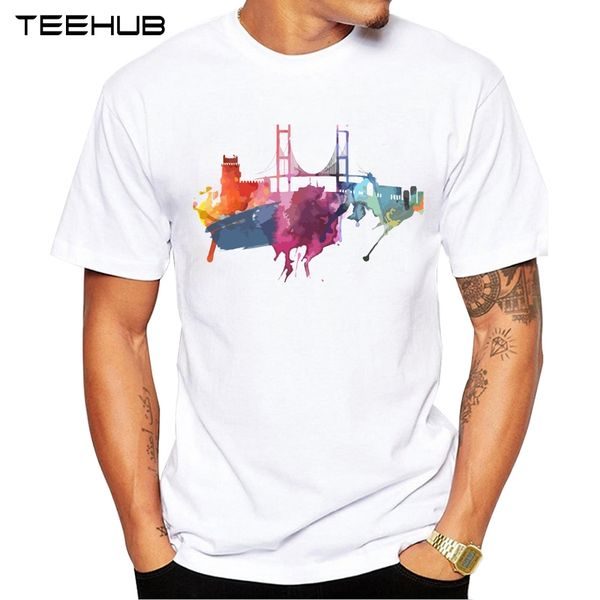 2019 teehub новый прохладный мужская мода окрашенные мост дизайн футболки с коротким рукавом o-образным вырезом топы hipster tee
2019 teehub новый прохладный мужская мода окрашенные мост дизайн футболки с коротким рукавом o-образным вырезом топы hipster tee