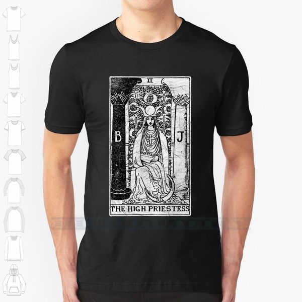 the high priestess tarot card - major arcana - fortune telling - occult custom design print for men women cotton
the high priestess tarot card - major arcana - fortune telling - occult custom design print for men women cotton