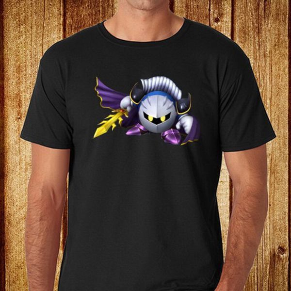 новый meta knight кирби игры аниме мультфильмы мужчины's черная футболка размер s-3xl лето стиль casual wear tee shirt
новый meta knight кирби игры аниме мультфильмы мужчины's черная футболка размер s-3xl лето стиль casual wear tee shirt