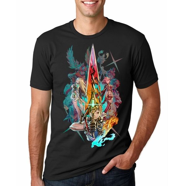 men funy tshirt xenoblade chronicles_ 2 - team short sleeve o-neck tee men t shirt