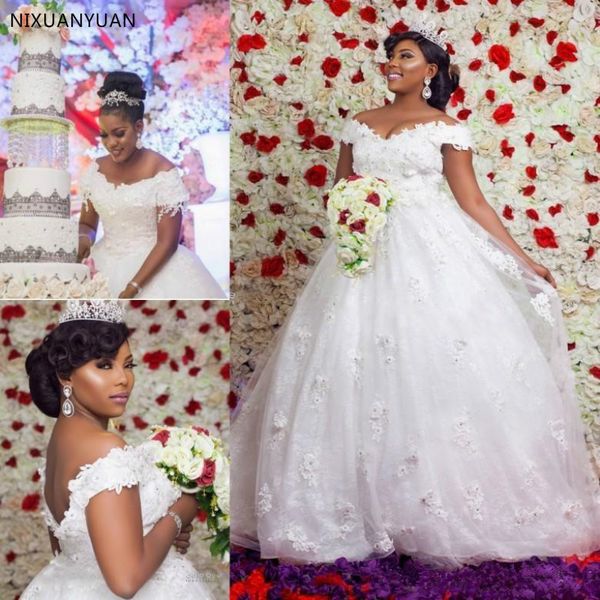 vestidos de novia 2020 dubai arabic wedding dresses new off shoulders applique bridal gowns puffy tulle maternity plus size, Blue;red
vestidos de novia 2020 dubai arabic wedding dresses new off shoulders applique bridal gowns puffy tulle maternity plus size, Blue;red