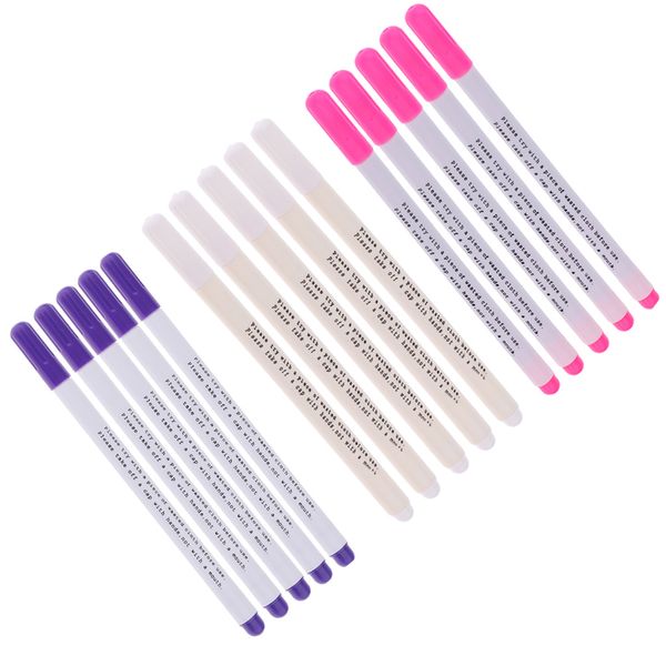 15 pieces water erasable pen tailor vanishing marker water soluble pens for cross stitch fabric or quilting project, Black
15 pieces water erasable pen tailor vanishing marker water soluble pens for cross stitch fabric or quilting project, Black