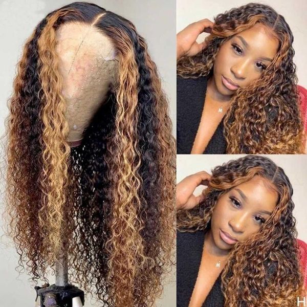 lace wigs highlight deep wave wig front human hair curly remy t part ombre brazilian, Black;brown
lace wigs highlight deep wave wig front human hair curly remy t part ombre brazilian, Black;brown