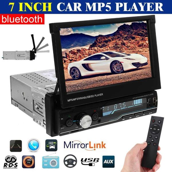 7 1 din car radio stereo mp5 player multimedia player bluetooth fm touch screen retractable usb aux car dvd
7 1 din car radio stereo mp5 player multimedia player bluetooth fm touch screen retractable usb aux car dvd