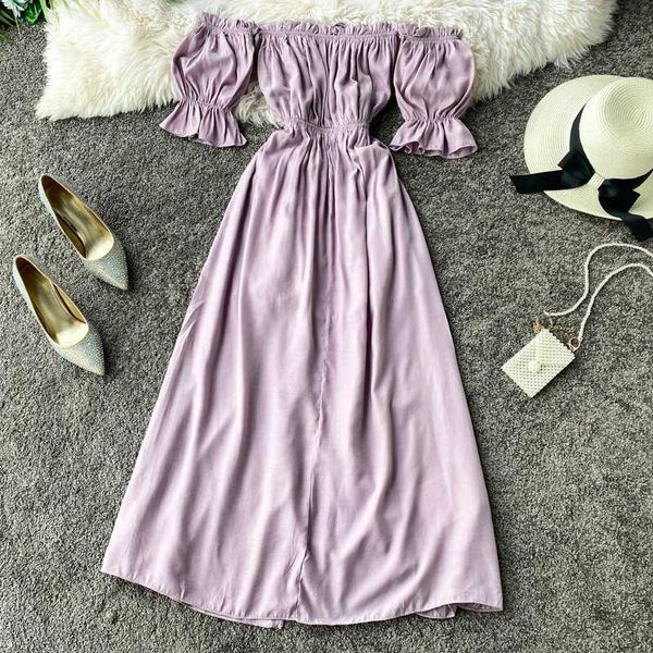 casual dresses elegant solid women dress ins light purple ropa mujer 2021 summer vestidos a-line ladies, Black;gray
casual dresses elegant solid women dress ins light purple ropa mujer 2021 summer vestidos a-line ladies, Black;gray