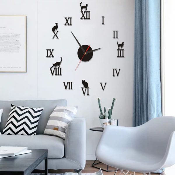 promotion of new style black silver gold diy wall clock atmospheric wall stickers home decoration mirror effect simple style 3d
promotion of new style black silver gold diy wall clock atmospheric wall stickers home decoration mirror effect simple style 3d