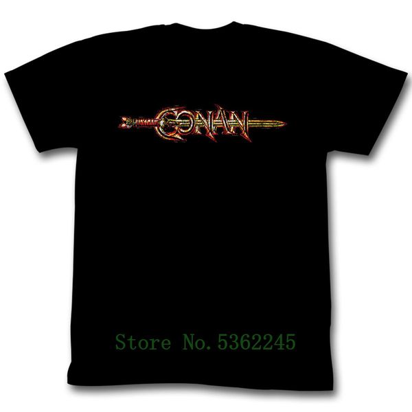 conan the barbarian movie classic sword logo licensed t shirt casual cool pride t shirt men fashion new tshirt
conan the barbarian movie classic sword logo licensed t shirt casual cool pride t shirt men fashion new tshirt