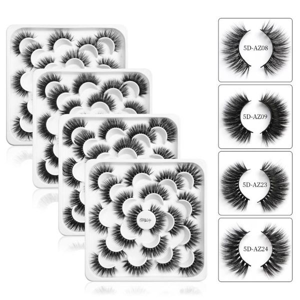 2/5/10 pairs 3d mink eyelashes natural lashes long false volume 5d makeup eyelash extension maquiagem
2/5/10 pairs 3d mink eyelashes natural lashes long false volume 5d makeup eyelash extension maquiagem
