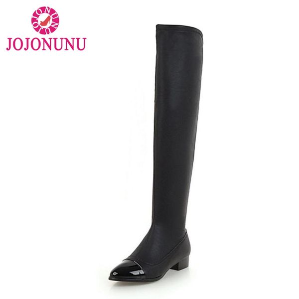 fitwee plus size 34-48 women thigh high boots winter zipper warm fur shoes woman fashion patchwork pointed toe flats boots, Black
fitwee plus size 34-48 women thigh high boots winter zipper warm fur shoes woman fashion patchwork pointed toe flats boots, Black
