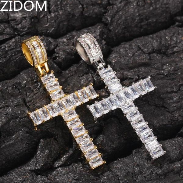 Men Hip hop iced out bling Cross pendant necklaces High quality Zircon Hiphop necklace fashion jewelry Drop shipping, Silver
Men Hip hop iced out bling Cross pendant necklaces High quality Zircon Hiphop necklace fashion jewelry Drop shipping, Silver
