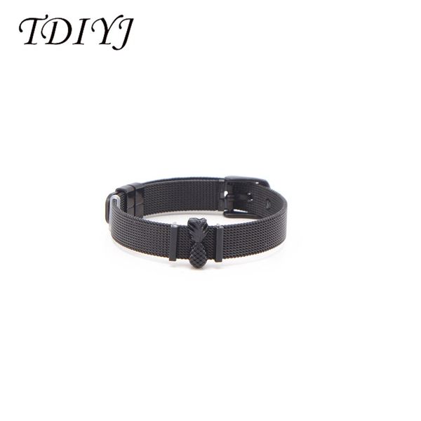 charm bracelets tdiyj most jewelry black pineapple slide charms wrap stainless steel bracelet set to women gifts, Golden;silver
charm bracelets tdiyj most jewelry black pineapple slide charms wrap stainless steel bracelet set to women gifts, Golden;silver