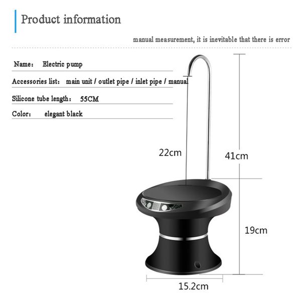 горячая продажа беспроводной бутилированной воды насосные usb перезаряжаемые диспенсер для воды бытовые pure bucket автоматическая главная p
горячая продажа беспроводной бутилированной воды насосные usb перезаряжаемые диспенсер для воды бытовые pure bucket автоматическая главная p