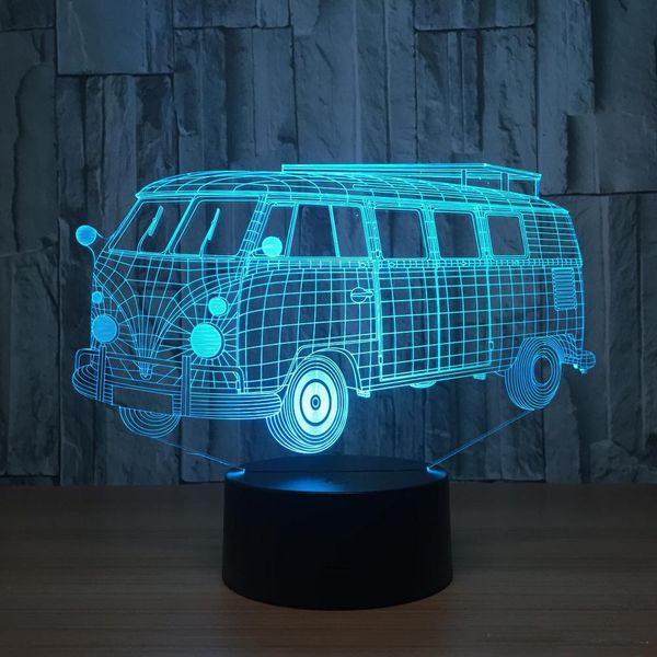 bus 3d illusion lamp night lamp 7 rgb night light usb powered 5th battery dropshipping retail
bus 3d illusion lamp night lamp 7 rgb night light usb powered 5th battery dropshipping retail