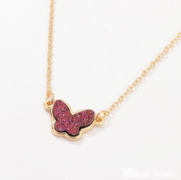 fashion design resin stone druzy necklaces 7 colors gold plated geometry stone pendant necklace for elegant women girls fashion jewelry, Black
fashion design resin stone druzy necklaces 7 colors gold plated geometry stone pendant necklace for elegant women girls fashion jewelry, Black
