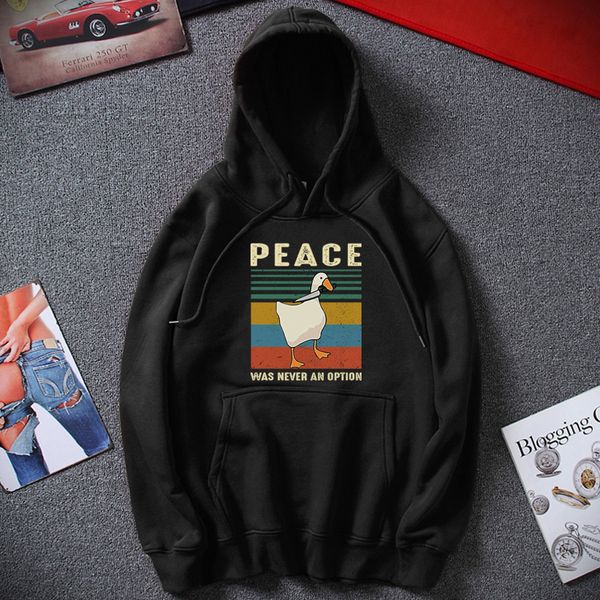 2020 new sudaderas goose peace was never an option funny gaming gamer vintage hoodies homem cotton fleece sweatshirt hombre
2020 new sudaderas goose peace was never an option funny gaming gamer vintage hoodies homem cotton fleece sweatshirt hombre