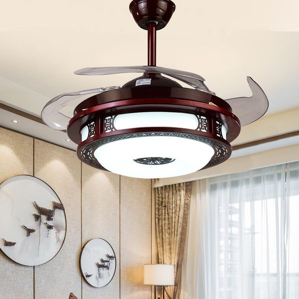 new chinese fan lamp invisible ceiling fan lamp restaurant mute led solid wood retro study remote control pendant
new chinese fan lamp invisible ceiling fan lamp restaurant mute led solid wood retro study remote control pendant
