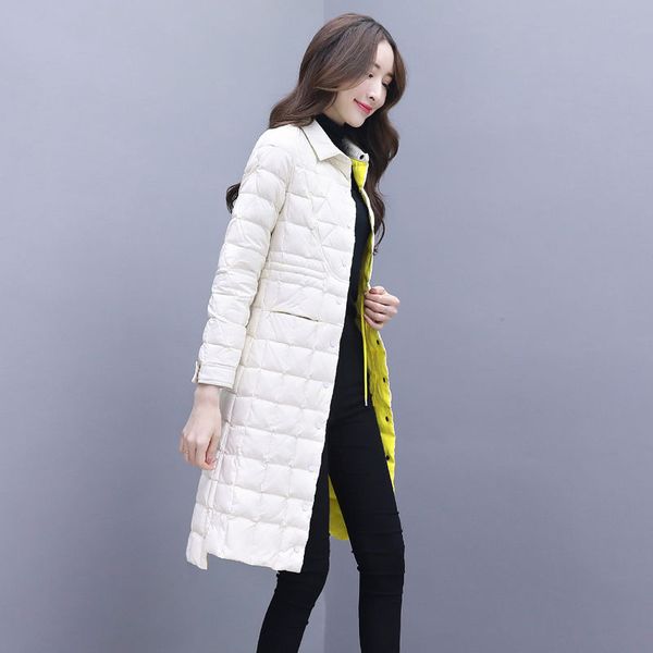 women's down & parkas 2021 women winter warm ultra light white duck jacket female overcoat slim solid coat portable long s153, Black
women's down & parkas 2021 women winter warm ultra light white duck jacket female overcoat slim solid coat portable long s153, Black
