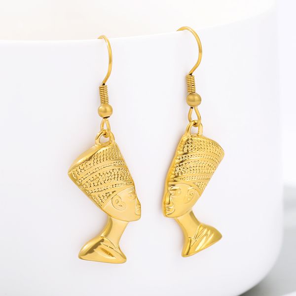 dangle & chandelier bohemian ancient egyptian queen earring pendant light gold color egypt nefertiti head portrait jewelry for female punk g, Silver
dangle & chandelier bohemian ancient egyptian queen earring pendant light gold color egypt nefertiti head portrait jewelry for female punk g, Silver