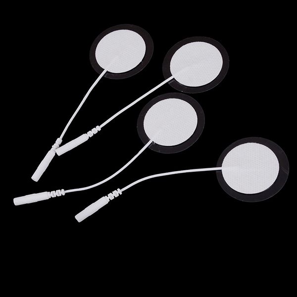 2/4/8pcs body massager self-adhesive reusable round replacement electrode pads with cable for tens machine
2/4/8pcs body massager self-adhesive reusable round replacement electrode pads with cable for tens machine