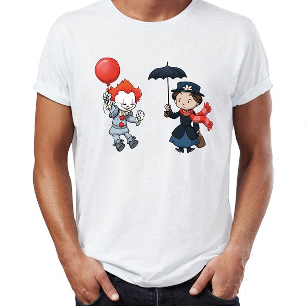 men's t shirt it clown and the magical nanny artsy awesome artwork printed tee
men's t shirt it clown and the magical nanny artsy awesome artwork printed tee