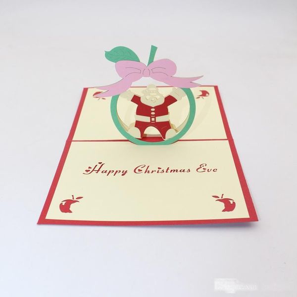 handmade merry christmas greeting cards creative kirigami origami 3d pop up santa claus apple postcards gift
handmade merry christmas greeting cards creative kirigami origami 3d pop up santa claus apple postcards gift