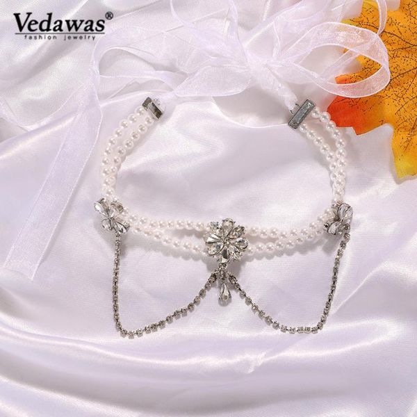 vedawas new elegant collares necklace bohemia fashion creativity pearl bow lace clavicle choker for women unique female jewelry, Golden;silver
vedawas new elegant collares necklace bohemia fashion creativity pearl bow lace clavicle choker for women unique female jewelry, Golden;silver