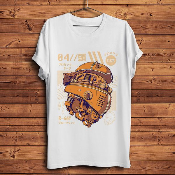 japan anime vintage robot head funny t shirt men new white casual homme cool manga t-shirt unisex
japan anime vintage robot head funny t shirt men new white casual homme cool manga t-shirt unisex