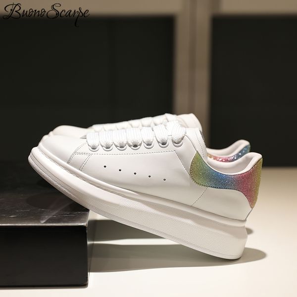 brand design platform lace white sneakers thick heel casual creepers shoes genuine leather patchwork women sneakers, Black
brand design platform lace white sneakers thick heel casual creepers shoes genuine leather patchwork women sneakers, Black