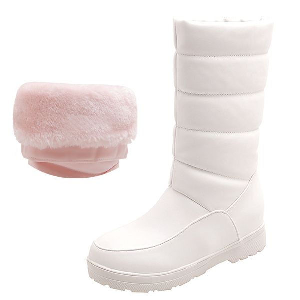 plus size 48 winter warm plush fur snow boots women comfy flat heel mid-calf boots slip on platform woman shoes black pink white
plus size 48 winter warm plush fur snow boots women comfy flat heel mid-calf boots slip on platform woman shoes black pink white