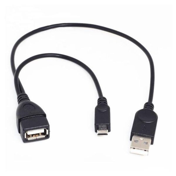 2 in 1 otg micro usb host power y splitter usb adapter to micro 5 pin male female cable
2 in 1 otg micro usb host power y splitter usb adapter to micro 5 pin male female cable