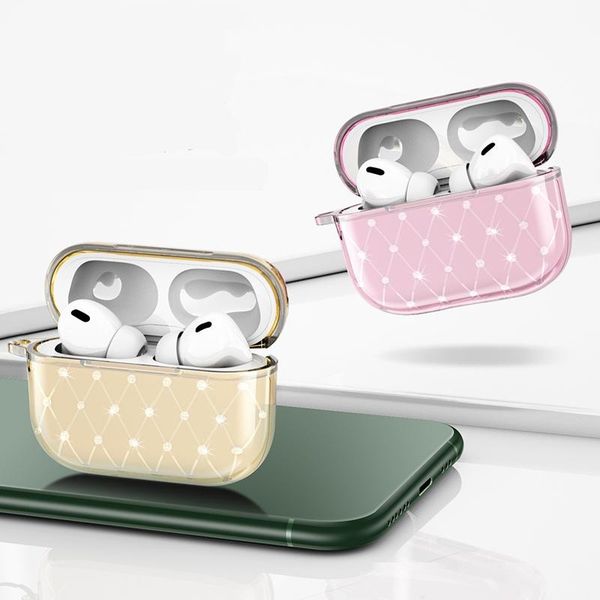 clear luxury designer airpods cases wireless earphone accessorie soft tpu bling rhinestone cover for airpods pro case airpod pro case
clear luxury designer airpods cases wireless earphone accessorie soft tpu bling rhinestone cover for airpods pro case airpod pro case