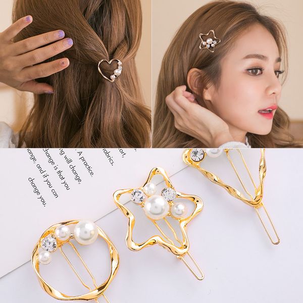 korean-style imitation pearl frog buckle clip headdress geometric hair clip female side clip head hair accessories bang hair, Slivery;white
korean-style imitation pearl frog buckle clip headdress geometric hair clip female side clip head hair accessories bang hair, Slivery;white