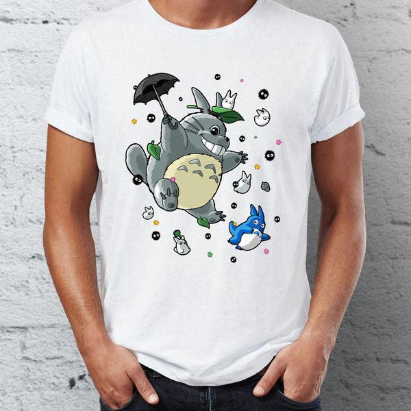 men's t shirt my neighbor totoro and friends funny anime tee