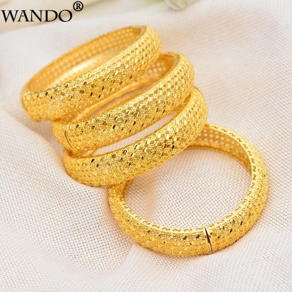 wando 4pce new fashion lady luxury gold color jewelry bangles ethiopian african women dubai bracelet party wedding gifts, Black 
wando 4pce new fashion lady luxury gold color jewelry bangles ethiopian african women dubai bracelet party wedding gifts, Black
